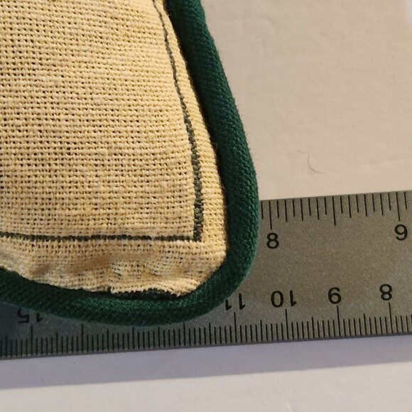 Vintage Riverdale Mini Pillow Winter Accent Square Southern Magnolia 8x8 - Picture 8 of 9